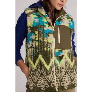 Anthropologie Pilcro Sherpa Vest